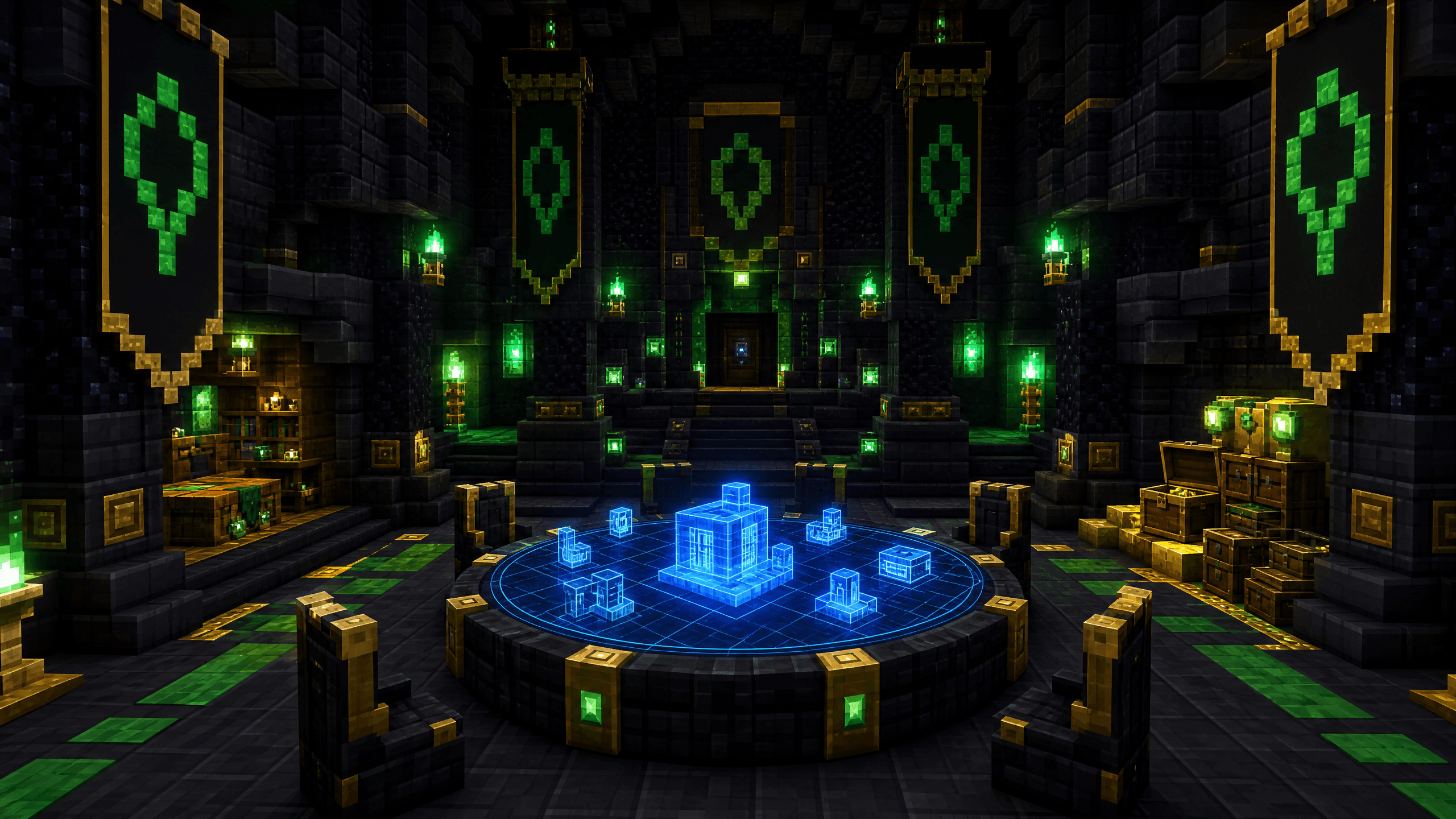 The BlockCrafters guild hall